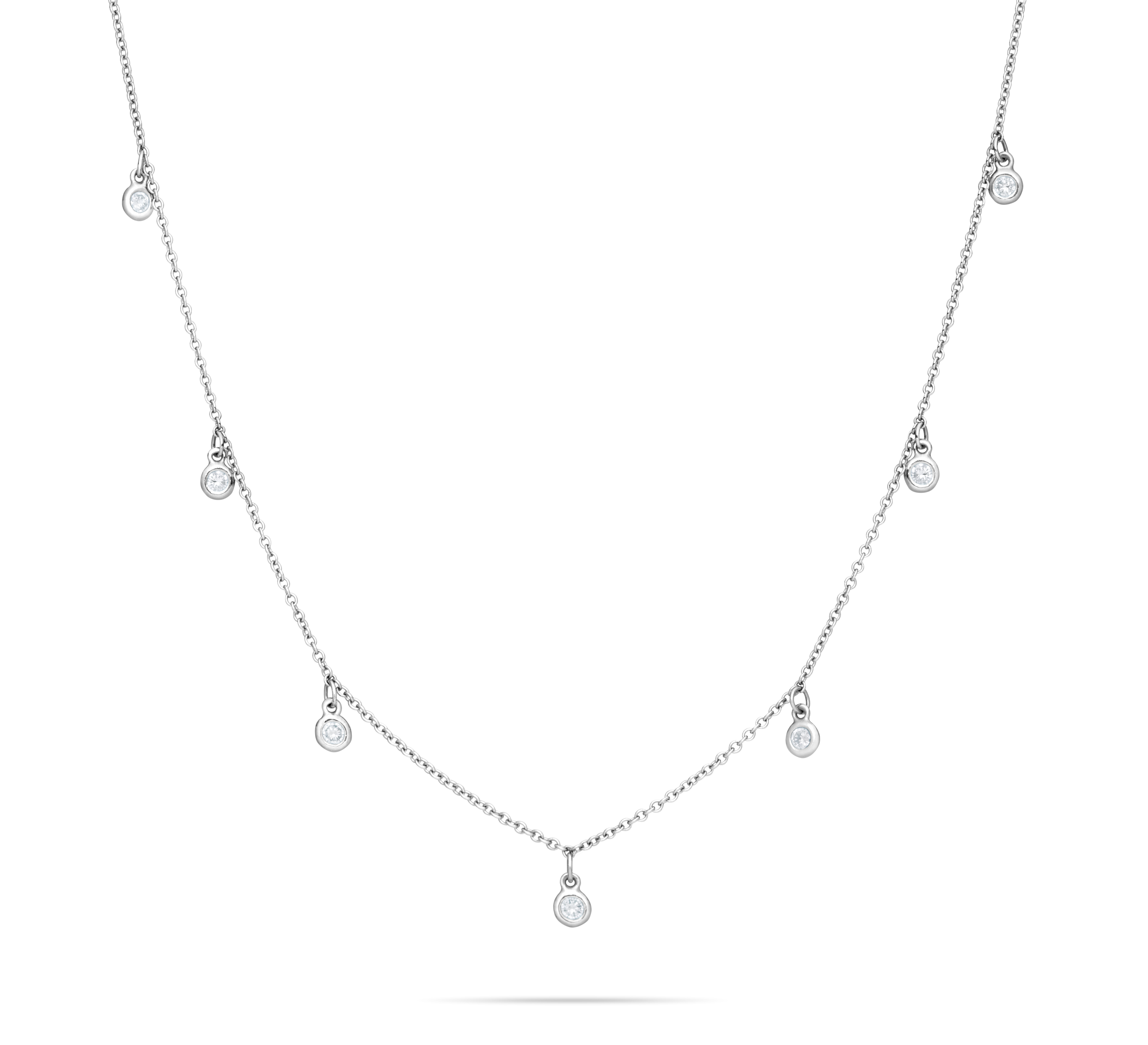 Delphine Necklace White