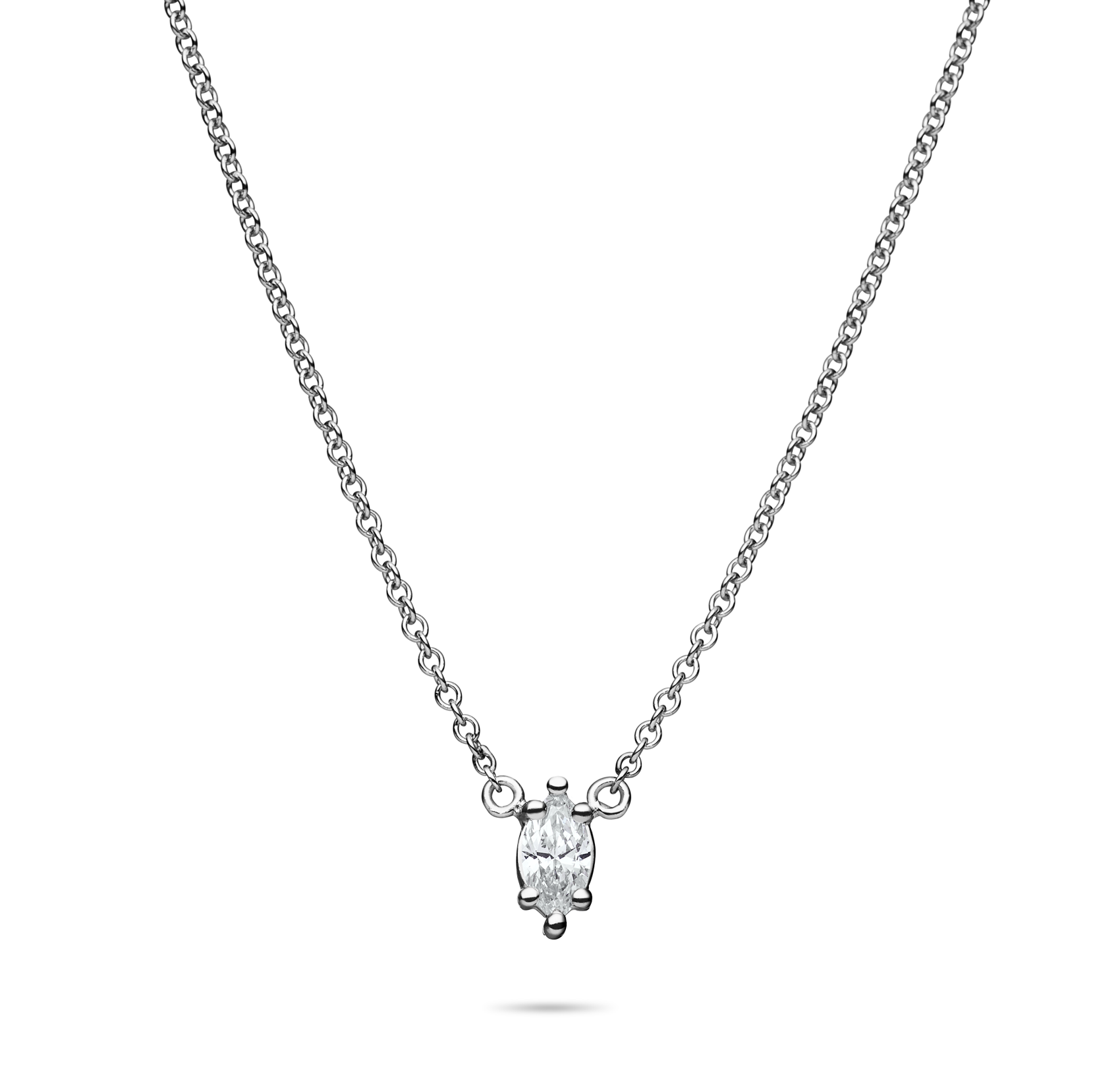 Isla Necklace White